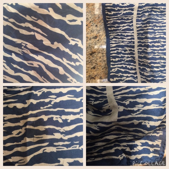 Diane Von Furstenberg Silk Square Scarf - Picture 4 of 4